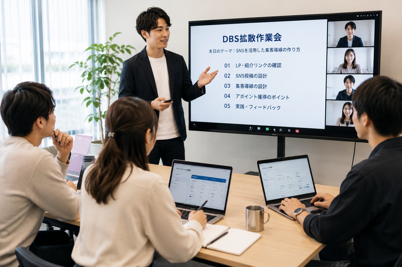 DBS拡散作業会の様子